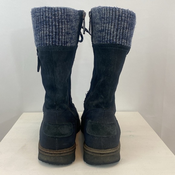 Blondo Blue Suede Boots Waterproof - Picture 5 of 14